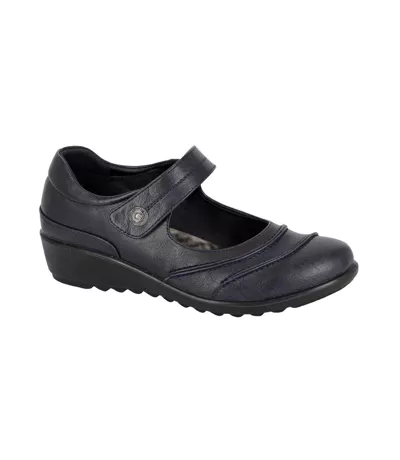 Chaussures Mary Jane Femme Bleu Marine Boulevard