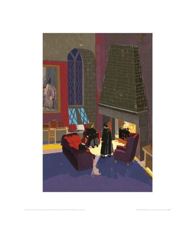 Harry Potter - Imprimé THE COMMON ROOM (Multicolore) (40 cm x 30 cm) - UTPM6103