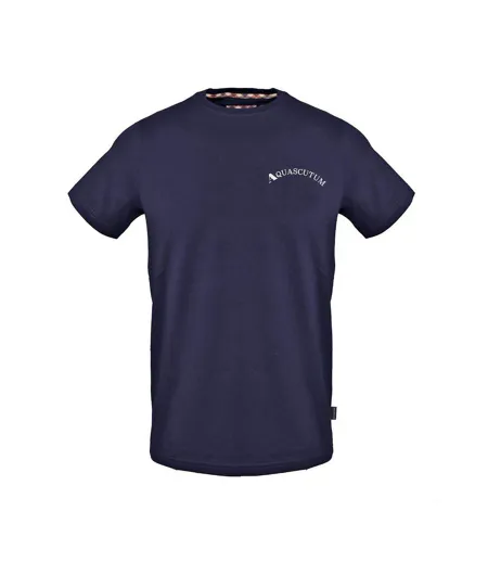 Mens London 1851 Regular T-shirt Navy Aquascutum