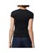 T-Shirt noir femme pieces fylla-2