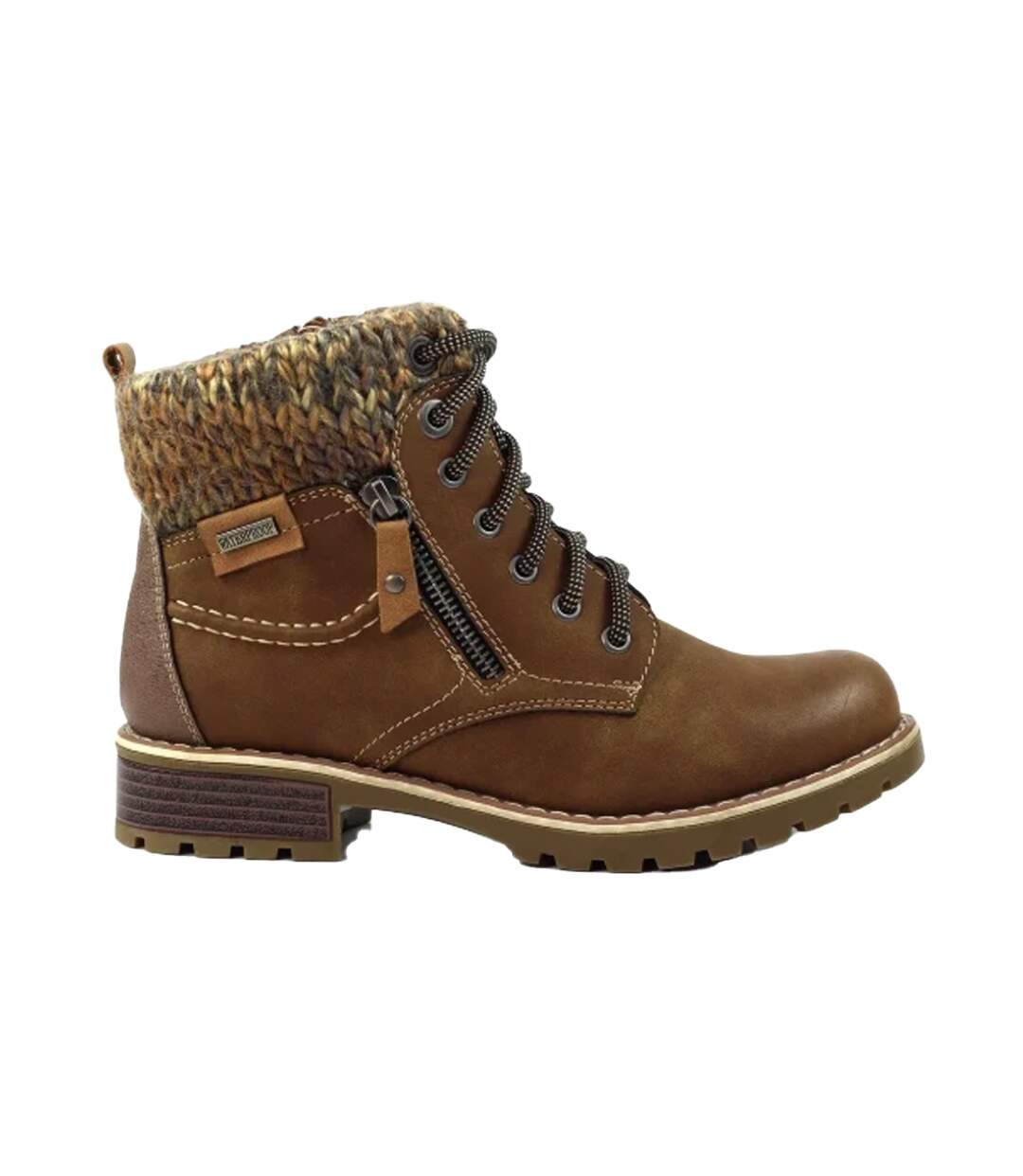 Bottines Millie Femme Marron Clair Lunar-1