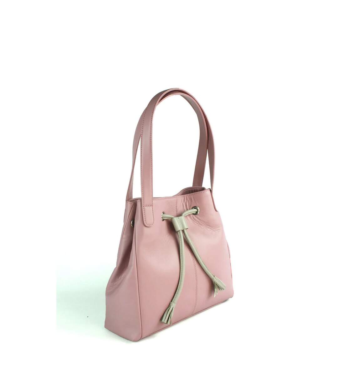 Sac À Main Keziah Taille Unique Rose Blanc Cassé Eastern Counties Leather-3