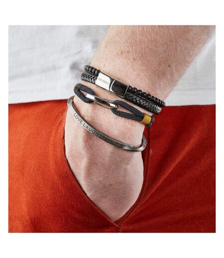 Bracelet noir homme geographical norway 315037 - taille unique