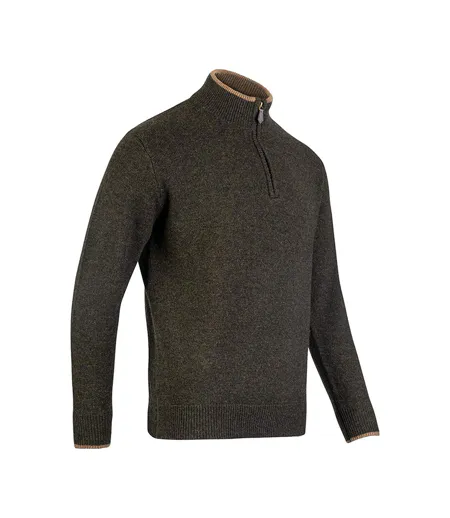 Pull Ashcombe Homme Olive Jack Pyke