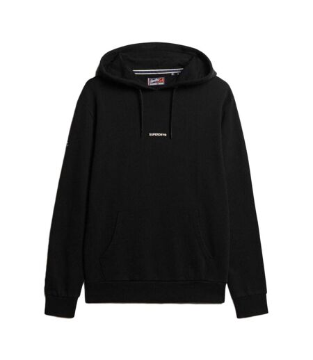 Sweat à capuche noir homme superdry plain hood - xxl