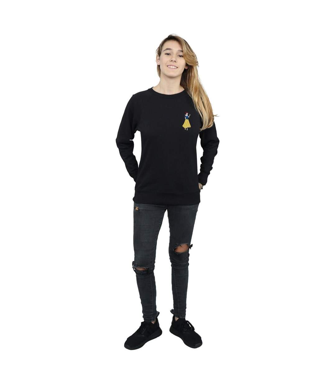 Disney Princess - Sweat SNOW WHITE CHEST - Femme (Noir) - UTBI32806-4