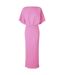 Robe Longue Femme Rose Never Fully Dressed-2
