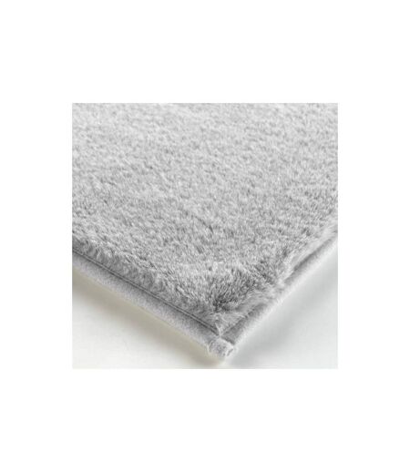 Tapis Imitation Fourrure Feline 90x60cm Gris