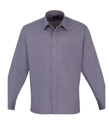 Chemise Homme Gris Acier Premier
