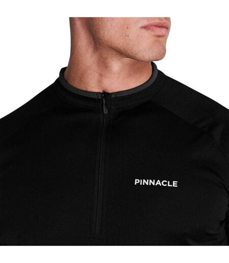 Maillot De Cyclisme Manches Courtes Homme Noir Pinnacle