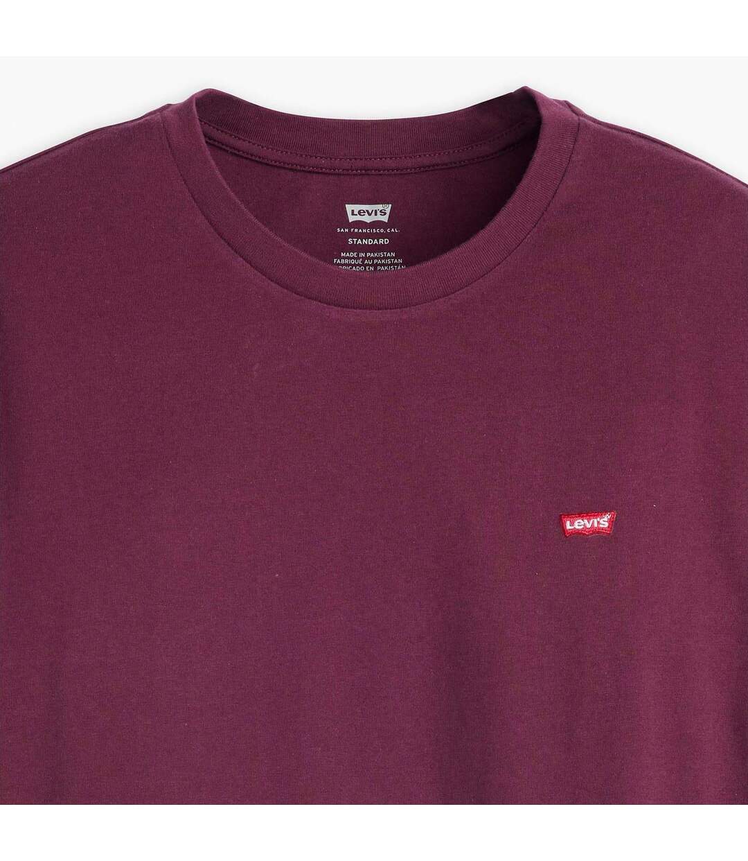 T-shirt Classic Housemark Homme Violet Levis-4