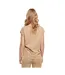 Womens/ladies Extended Shoulder T-shirt Union Beige Urban Classics-2