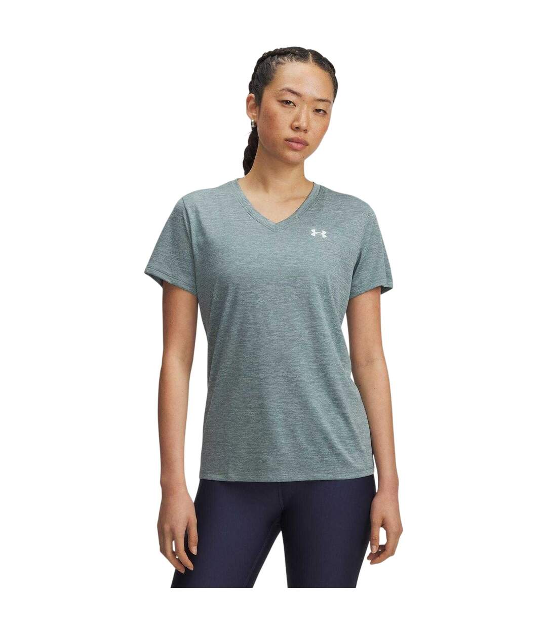 T-shirt Motif/style À Nœud Femme Jaspe Under Armour-1