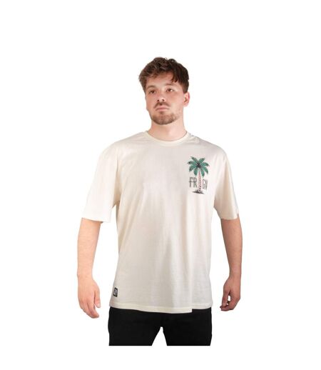 T-shirt homme en jersey 140GSM imprimé devant et dos Vibes Freegun