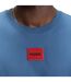 T-shirt Motif/style Logo Sur Poitrine Diragolino Homme Bleu Moyen Hugo-4