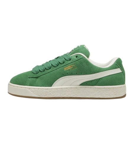 Mens Xl Suede Trainers Green White Puma