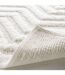 Tapis de Bain Jacquard Angelis 50x80cm Blanc-3