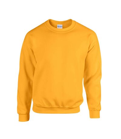 Gildan Mens Heavy Blend Sweatshirt (Gold)