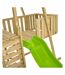 Aire de jeux en bois avec glissière et portique Kingswood