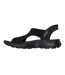 Womens/ladies Summits Sweetly Evolved Slip-in Sandals Black Skechers-2