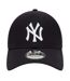 Mens 9forty Mlb League New York Yankees Baseball Cap Black New Era-1