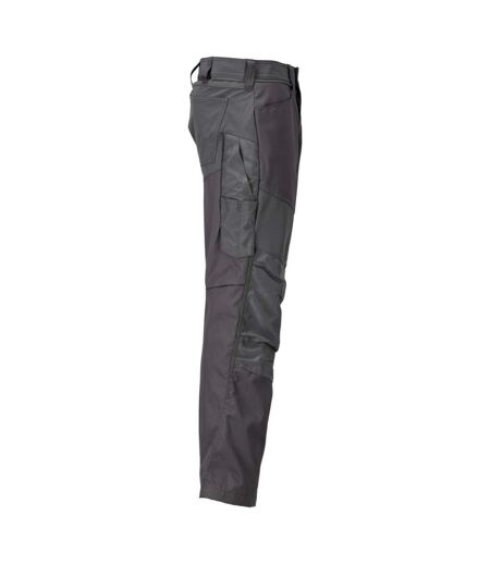 Pantalon De Travail Motif/style Blocs De Couleurs Customised Homme Gris Pierre Mascot
