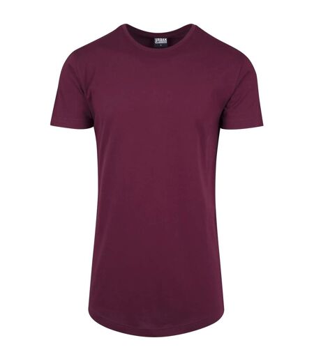 T-shirt Motif/style Façonné Homme Bordeaux Sombre Urban Classics