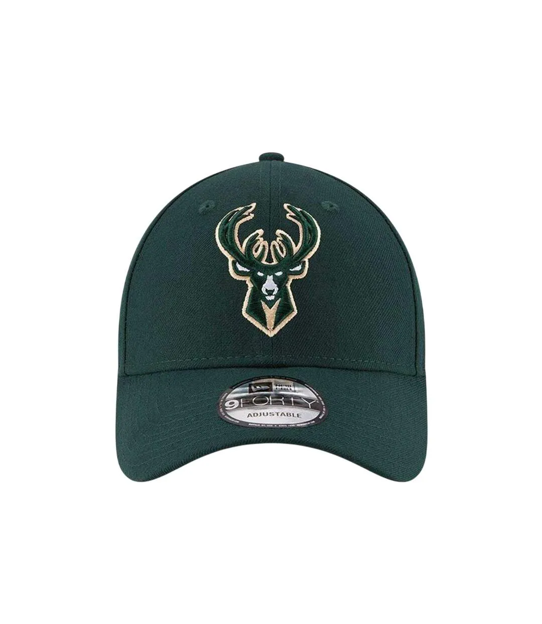 Casquette De Baseball Motif/style Logo New Era 9fifty Adulte Vert Foncé Milwaukee Bucks-1
