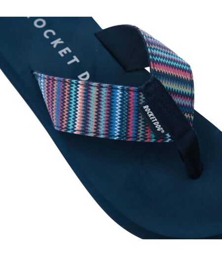 Tongs Adios Stark Femme Bleu Marine Rocket Dog