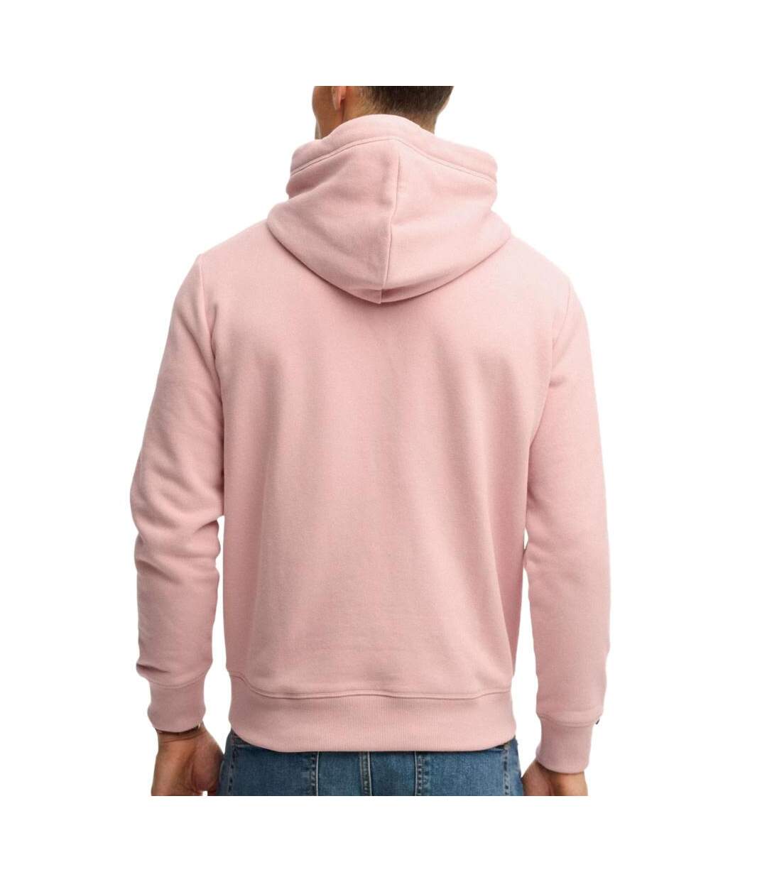 Sweat rose homme superdry essential logo-2