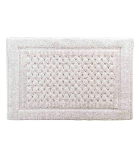 Tapis de Bain Jacquard Damaris 50x80cm Blanc