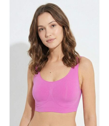 Brassière extensible sans coutures devant