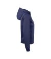 Clique Womens/Ladies Basic Active Full Zip Hoodie (Dark Navy)