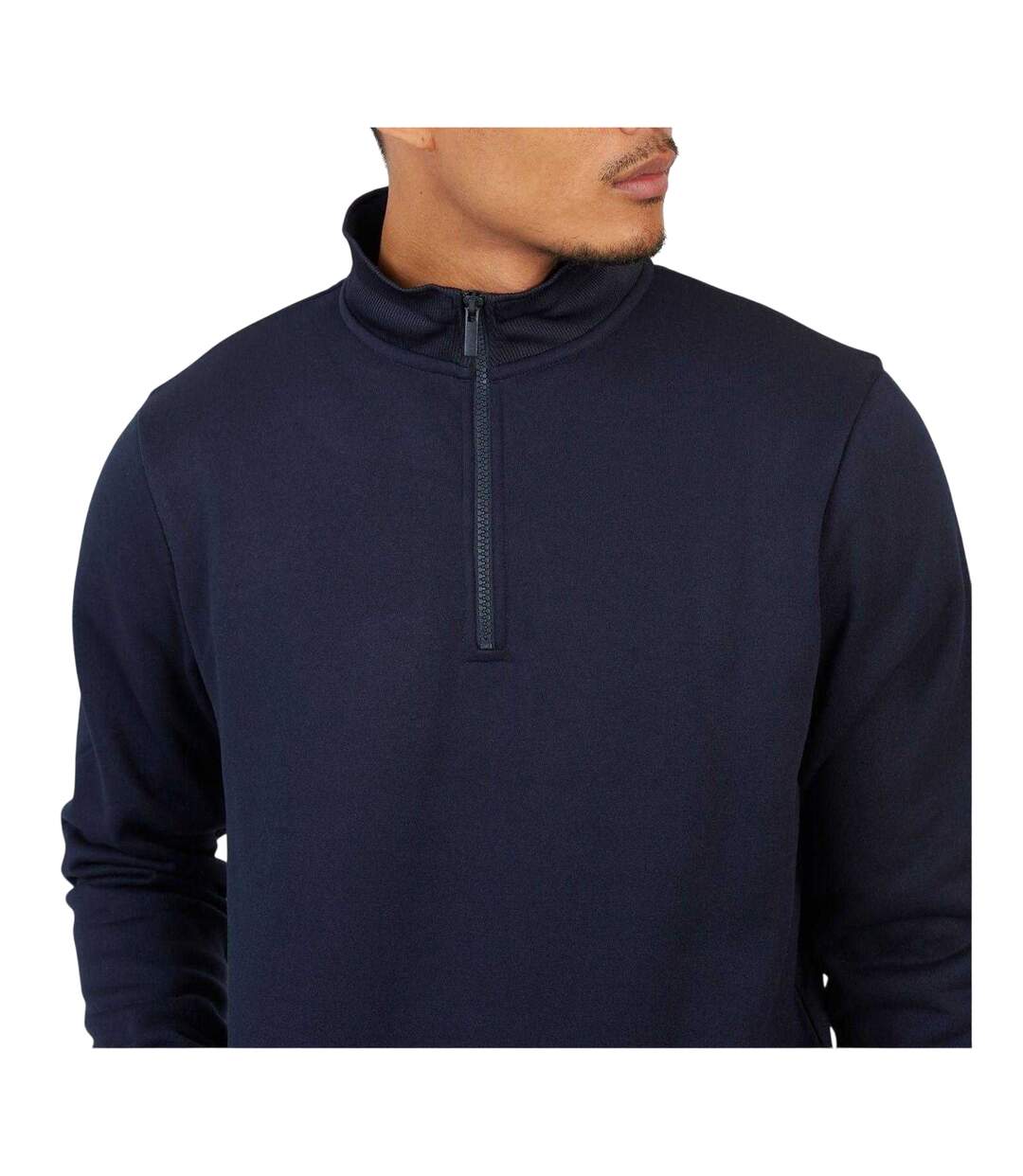Sweat Homme Bleu Marine Brave Soul-4