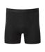 Fruit of the Loom Mens Classic Plain Boxer Shorts (Pack of 2) (Black) - UTPC7249