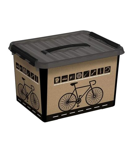 Boîte de rangement Q-line vélo 22 litres