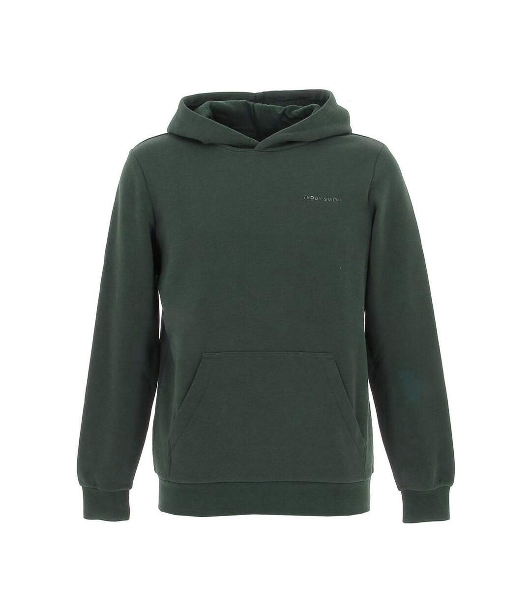 Sweat à capuche Vert Homme Teddy Smith Siclass-1