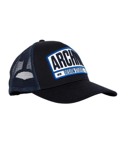 Mens sanford trucker cap navy Archive Design Studios