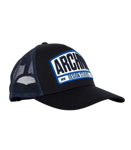 Mens sanford trucker cap navy Archive Design Studios
