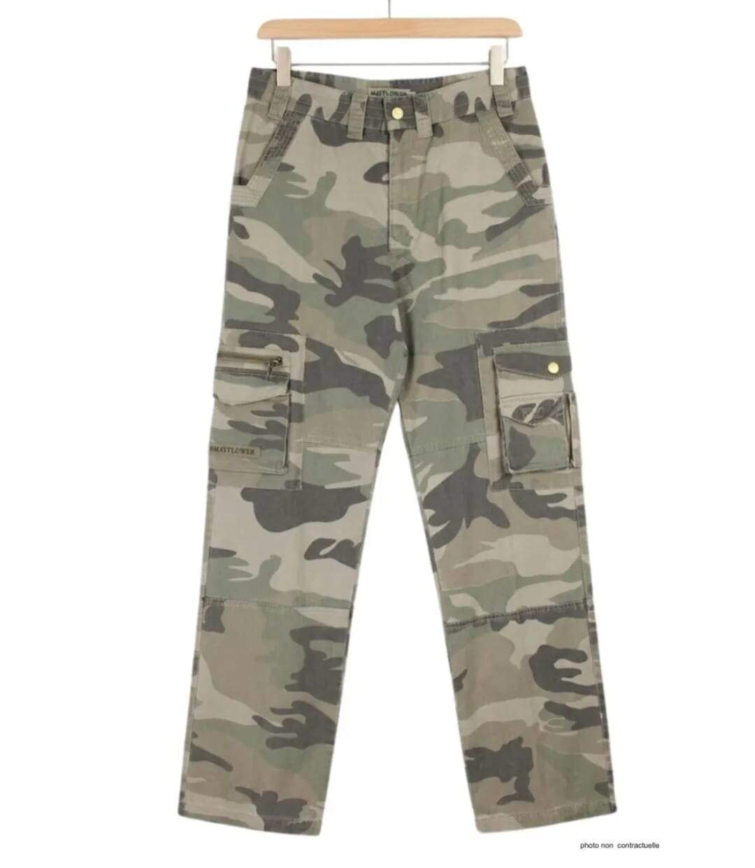 MAYFLOWER SE9020C - Pantalon cargo camouflage 100% coton : robustesse et style baroudeur-2