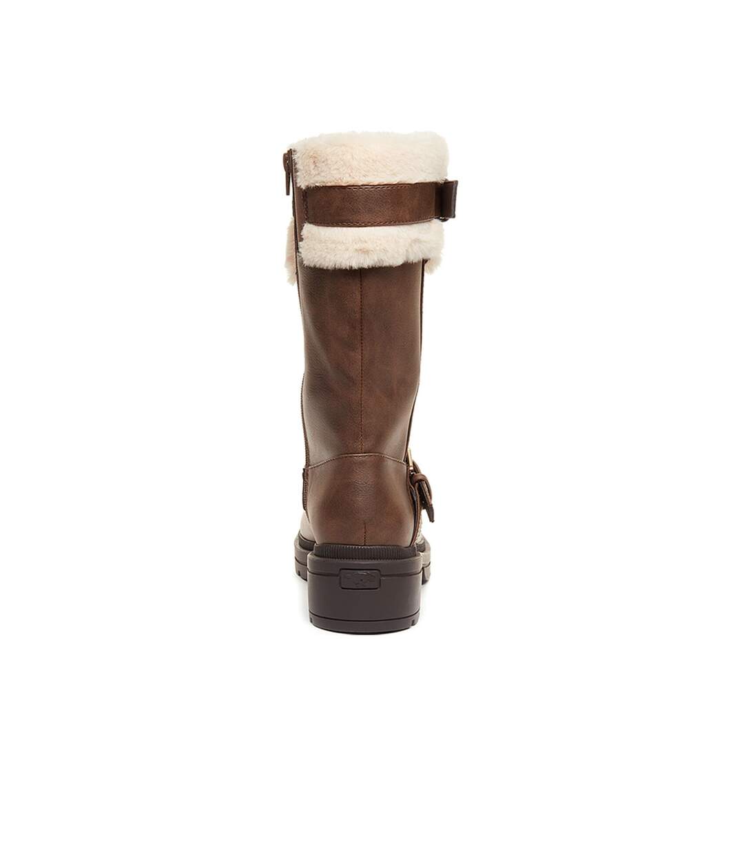 Bottes hauteur genoux igloo femme marron Rocket Dog-2