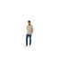 Mens Crew Neck Regular Long-sleeved Sweatshirt New Stone Threadbare-1