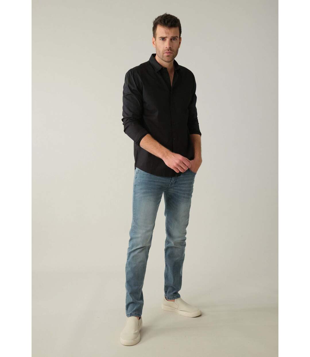Chemise à manches longues pour homme HECHO-2