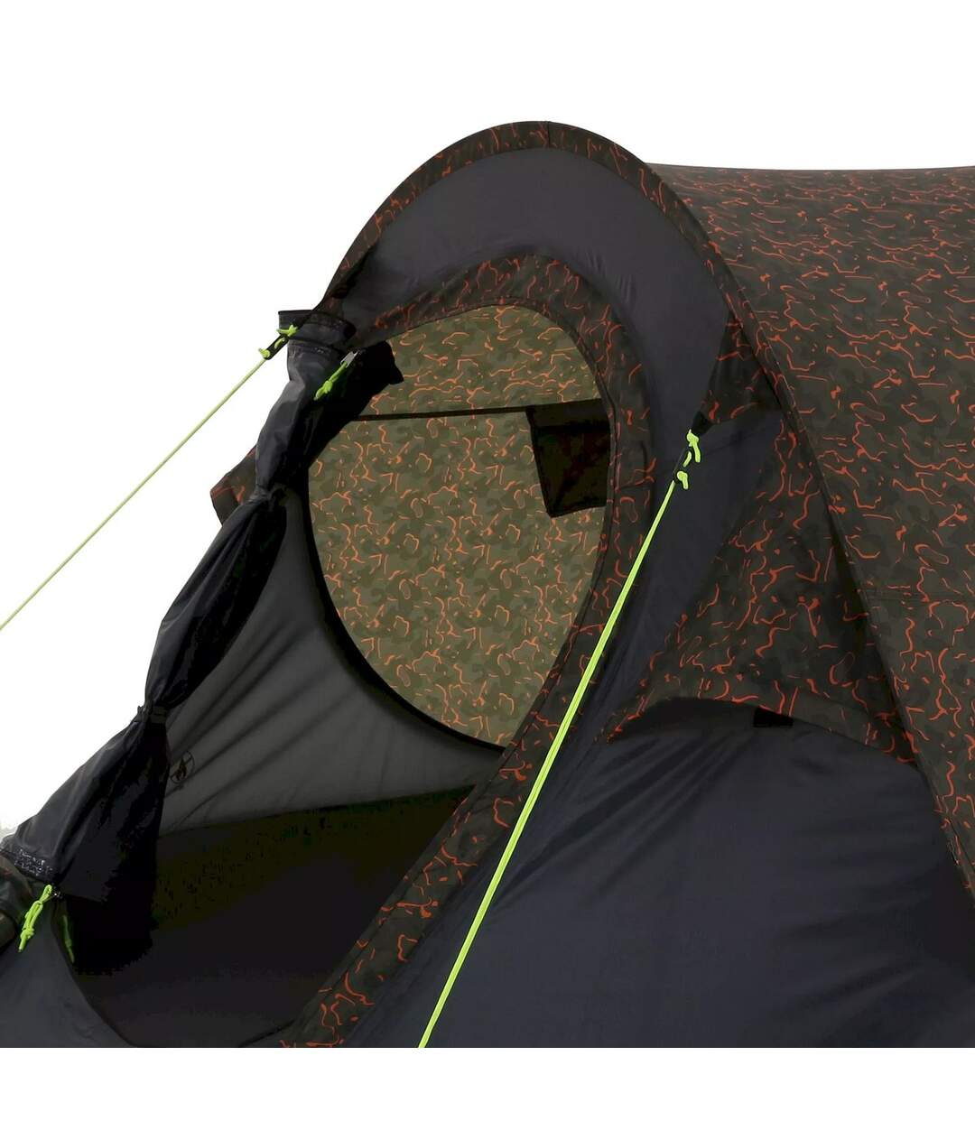 Malawi camo 2 person pop-up tent one size grape leaf/magma orange Regatta-3