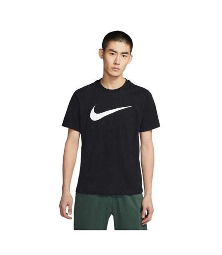 Mens Nsw Icon Swoosh T-shirt Black Nike