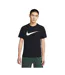 Mens Nsw Icon Swoosh T-shirt Black Nike-1