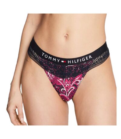 String Noir/Rose Femme Tommy Hilfiger UW0UW03987 - M