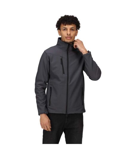 Veste Softshell Arcola Homme Gris Foncé Noir Regatta