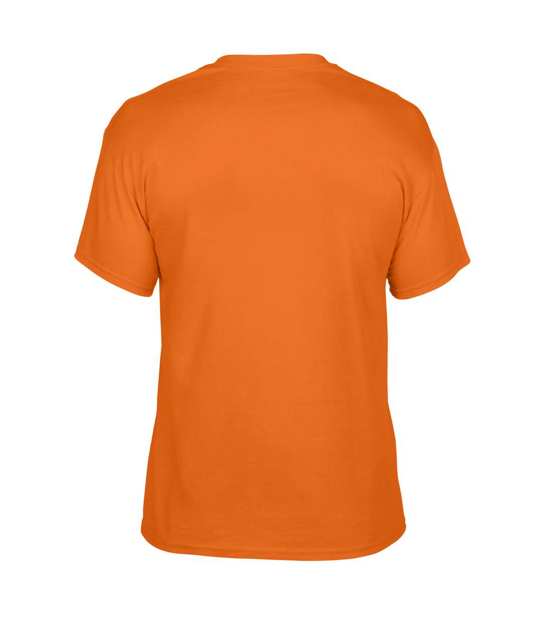 Mens Dryblend T-shirt Safety Orange Gildan-2