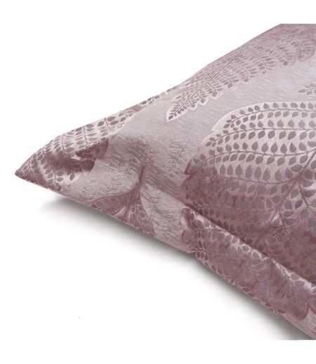Prestigious Textiles Treasure Leaf Throw Pillow Cover (Seashell Pink) (50cm x 50cm)